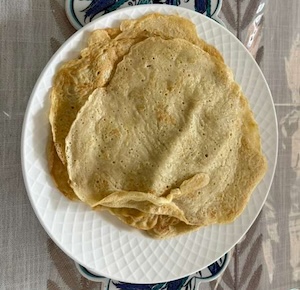 Picture of some gluten free crepes